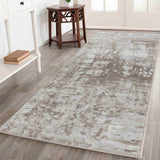 Serenity Abstract Lines Rug - Stone