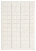 Aya Scandinavian Cross modern rug, styled view 2