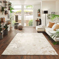 Emperor Solarius Abstract Rugs - Beige