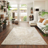 Emperor Picasso Abstract Rugs - Beige