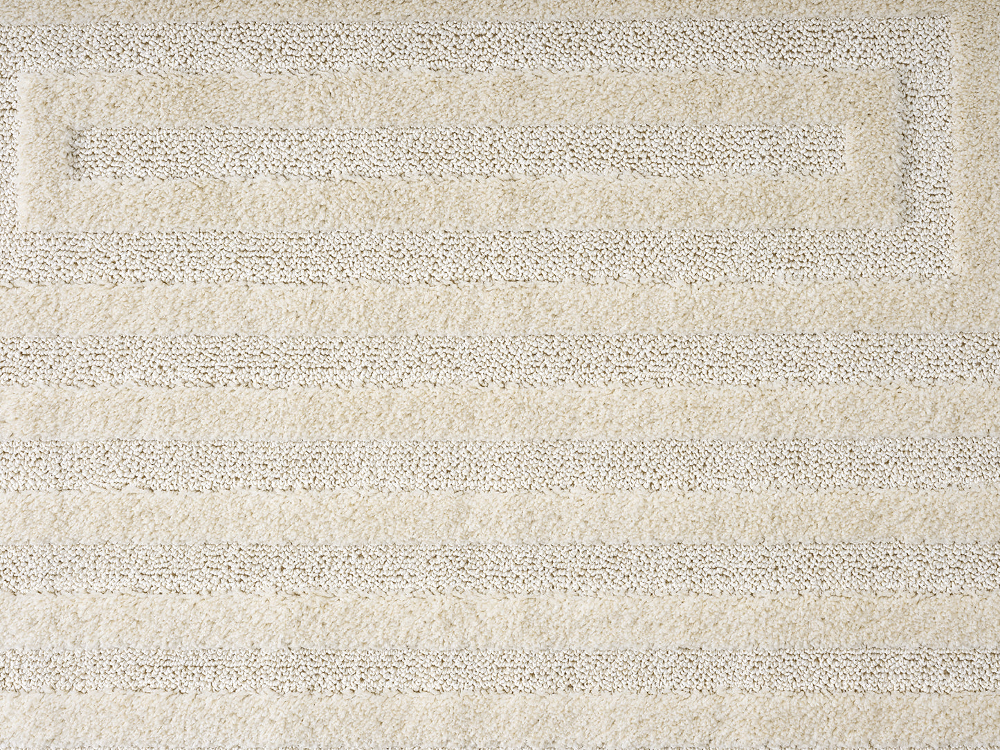 Isabella Border textured rug, styled view 5