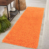 Oxford Shaggy Rug - Orange