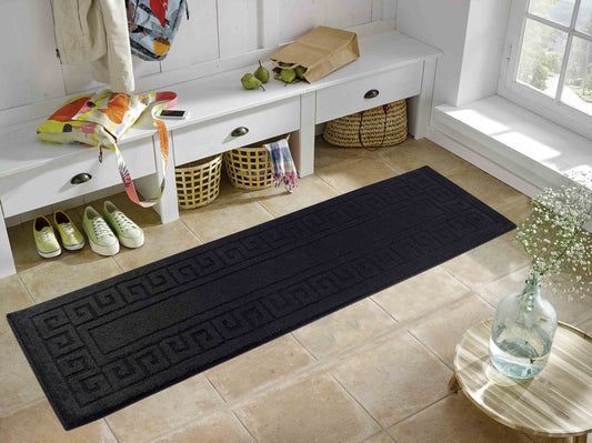 IVY Greek Key Runners Mat - 80x300 cm
