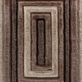 California Bordered Shaggy Rug - Bronze