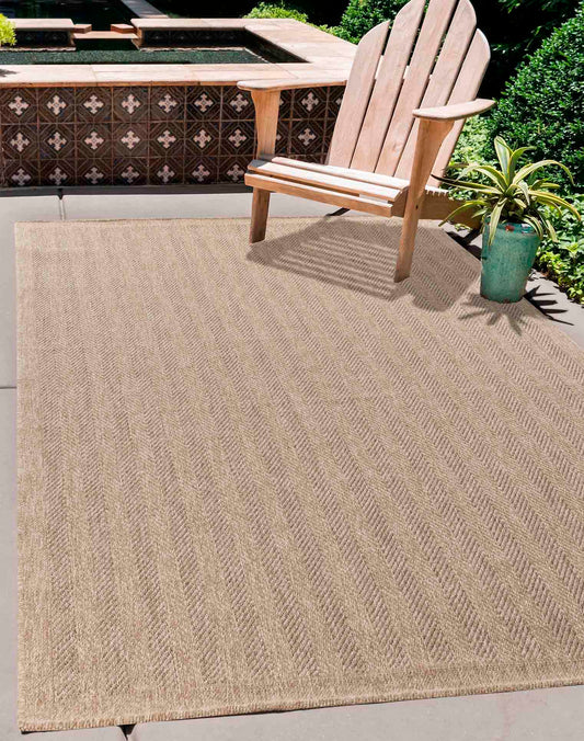 Harper Herringbone Outdoor Rugs - Medium
