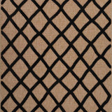 Harper Aztec Rug - Black
