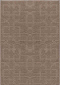 Beige Ivy Siam door mat, flat portrait view