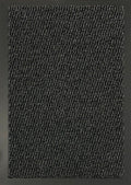 Anthracite Leyla heavy duty mat, flat portrait view
