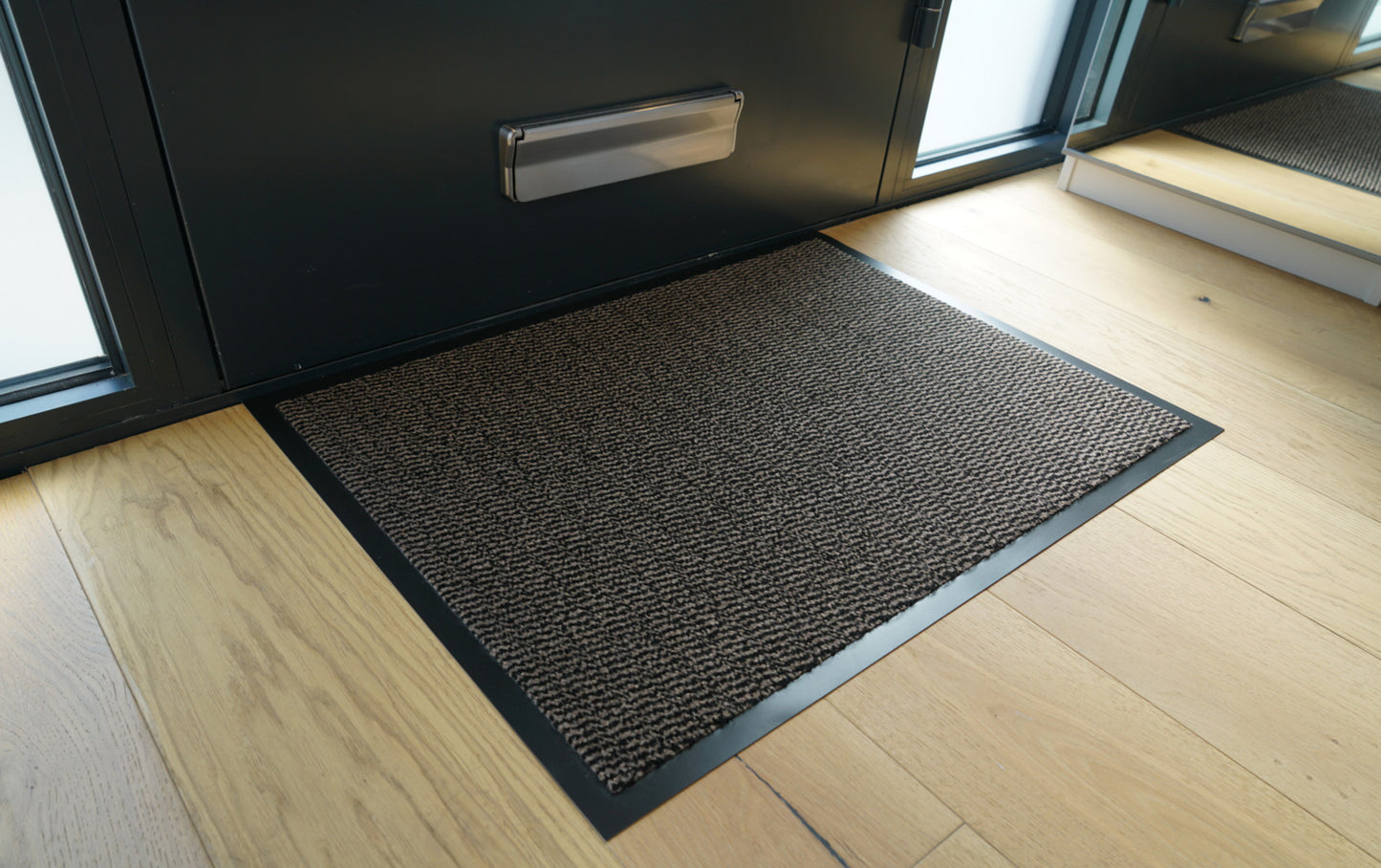 Leyla Barrier Door Mat - Brown