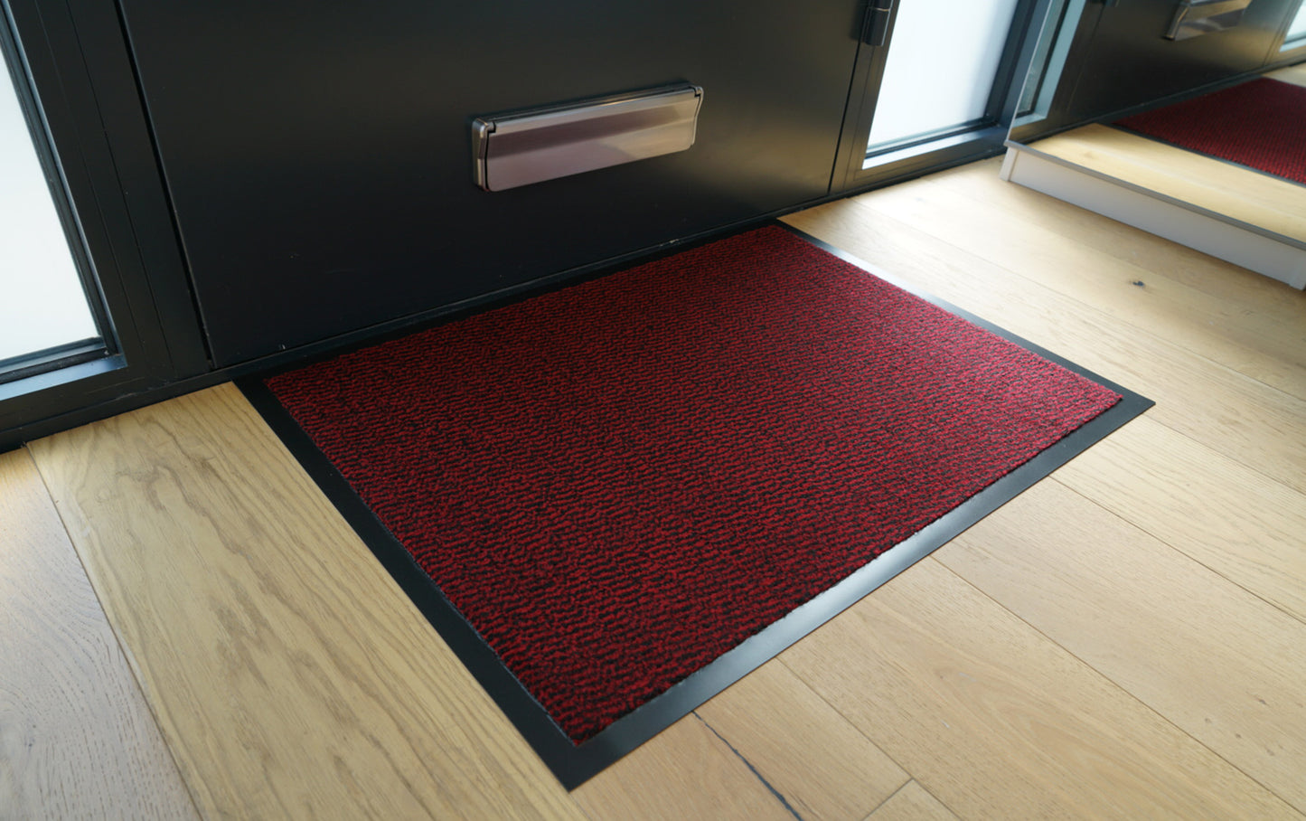 Leyla Barrier Door Mat - Red