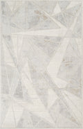 Stone Mabel Gem patterned rug, flat portrait view