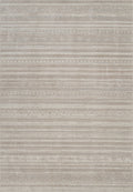 Beige Maia Horizon vintage rug, flat portrait view