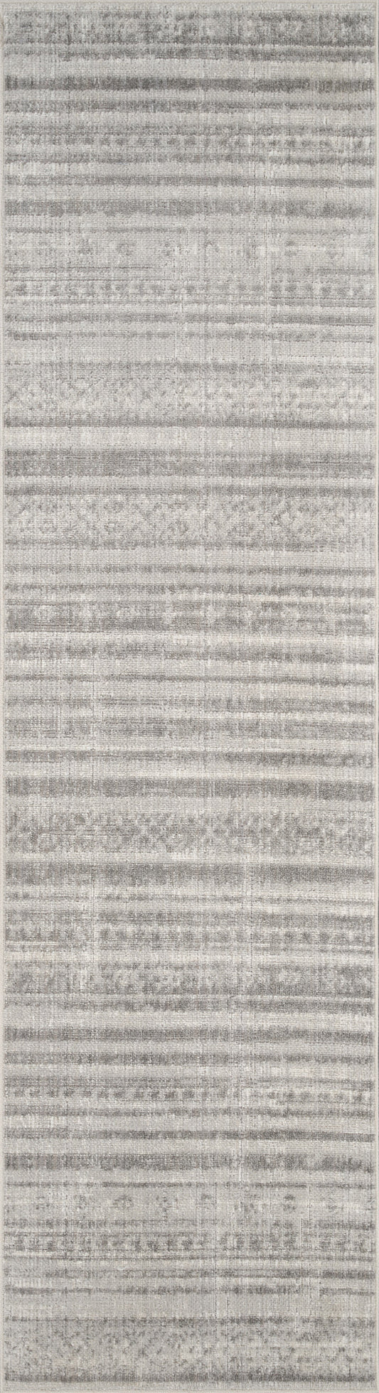 Grey Maia Horizon vintage rug, flat portrait view 2
