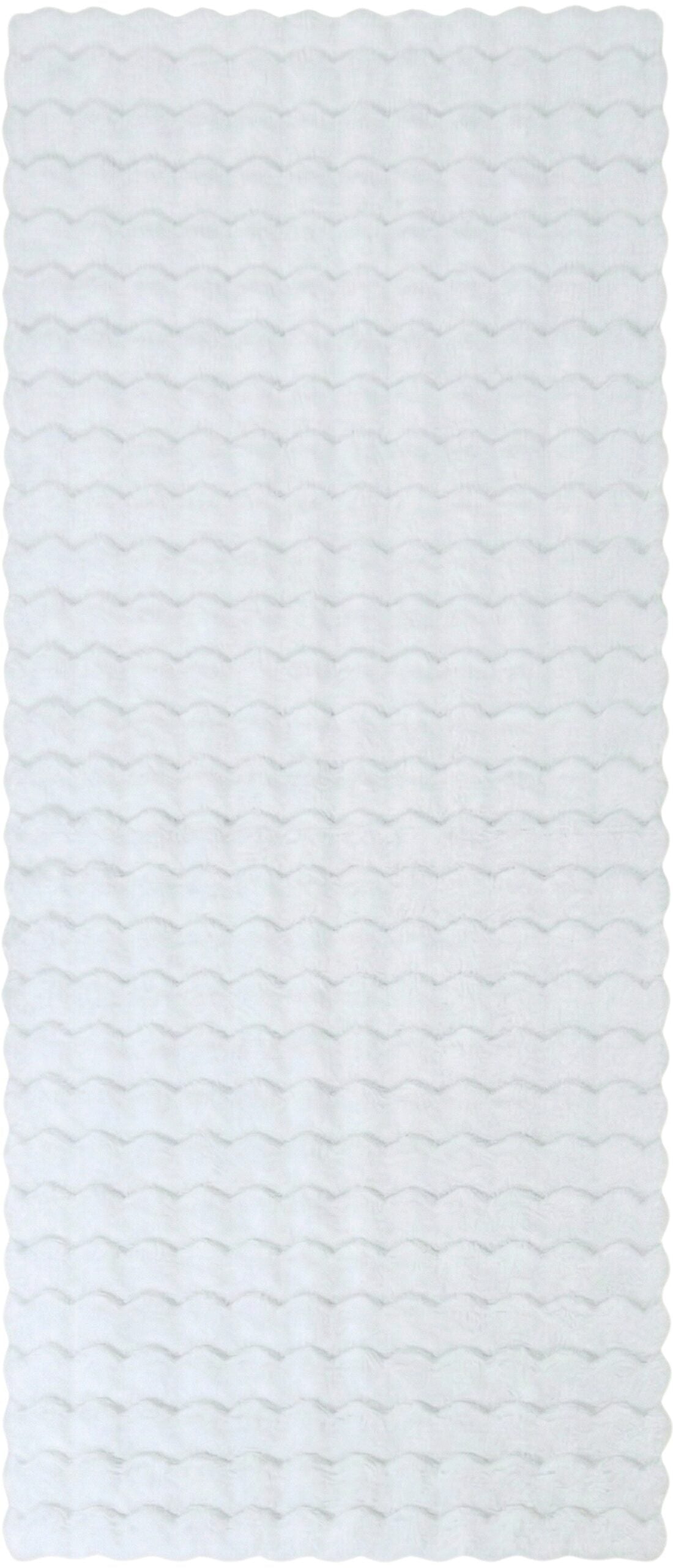 Orbie Bobble Rug - Snow White