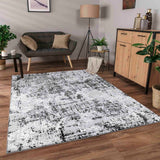 Serenity Abstract Lines Rug - Medium
