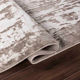 Serenity Abstract Abrasion Rug - Medium