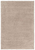 Light Beige Ainsley shaggy rug, flat portrait view