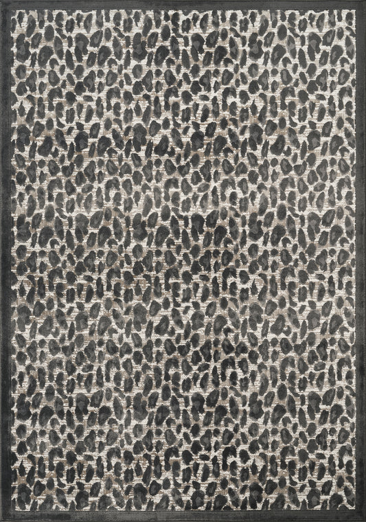 Mayfair Savanna metallic rug, flat portrait view