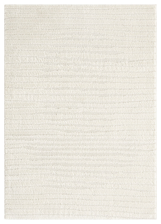 Aya Scandinavian Rena modern rug, styled view 2