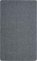 Grey Eden Stripe anti-slip mat, flat portrait view