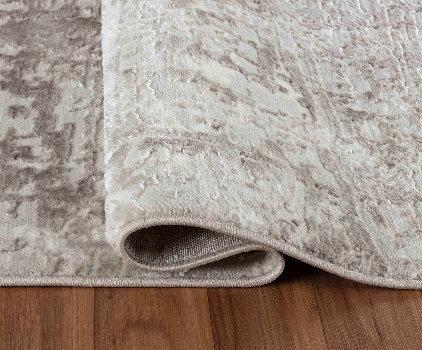 Serenity Abstract Lines Rug - Stone