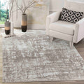 Serenity Abstract Lines Rug - Stone
