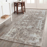 Serenity Abstract Acrylic Rug - Stone