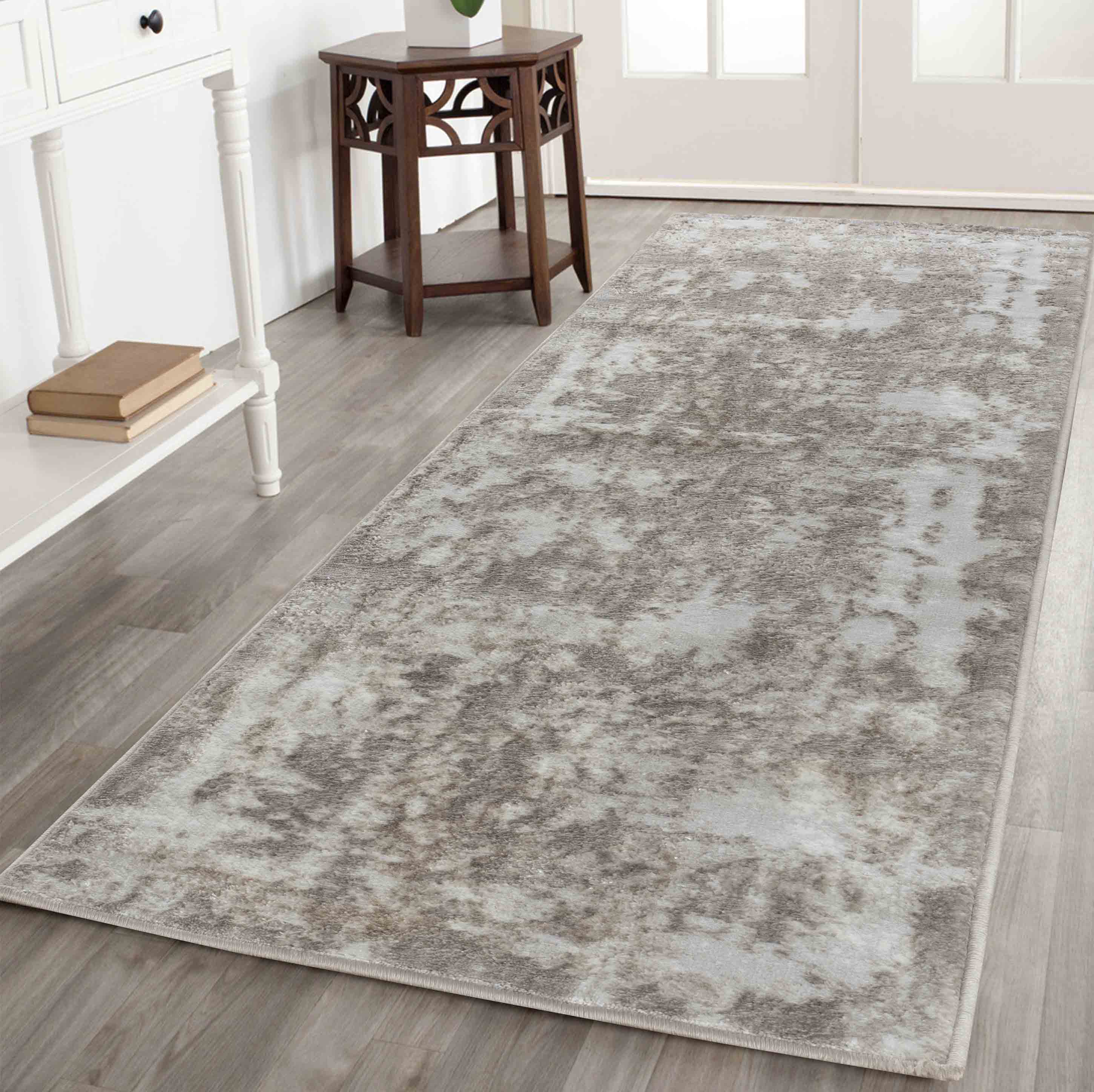 Serenity Abstract Acrylic Rug - Runners - 60x220 cm