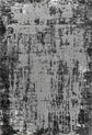 Serenity Metallic Abstract Rug - Abrasion Grey