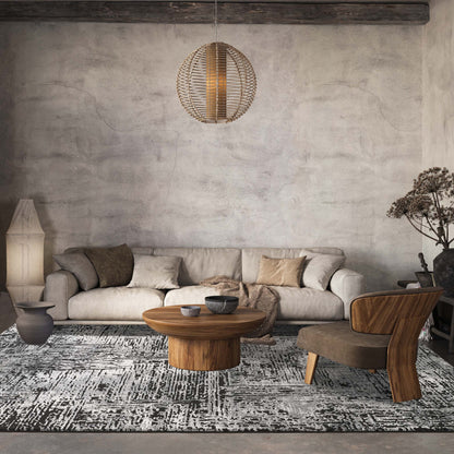 Belgravia Metallic Rug - Illusion Anthracite