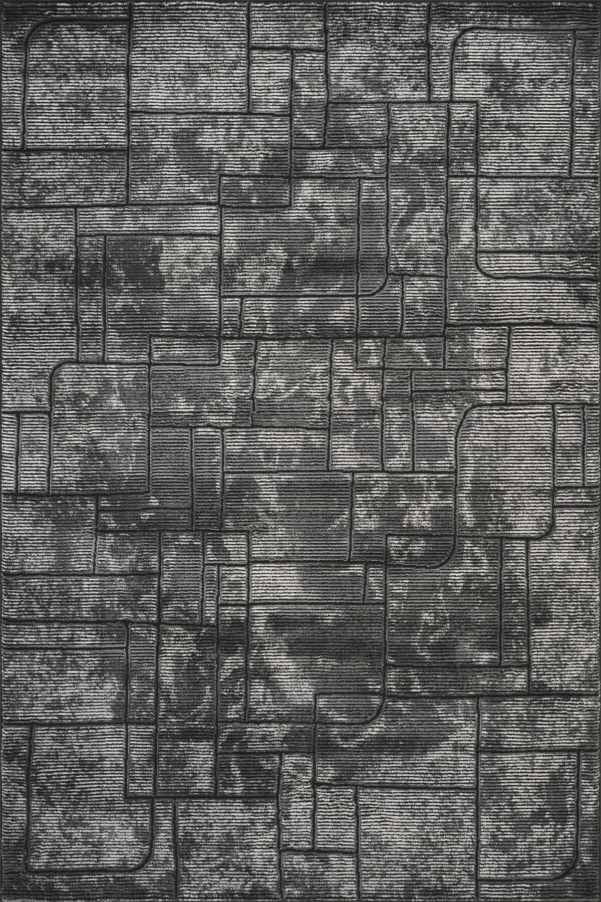 Belgravia Metallic Rug - Cobble Mocha