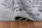 Serenity Metallic Abstract Rug - Sprayed Black