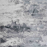 Emperor Onyx Abstract Rugs - Silver