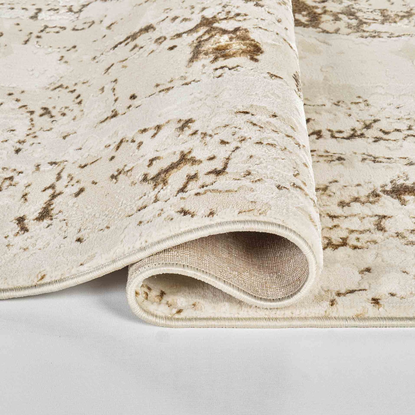 Emperor Styra Abstract Rugs  - Beige