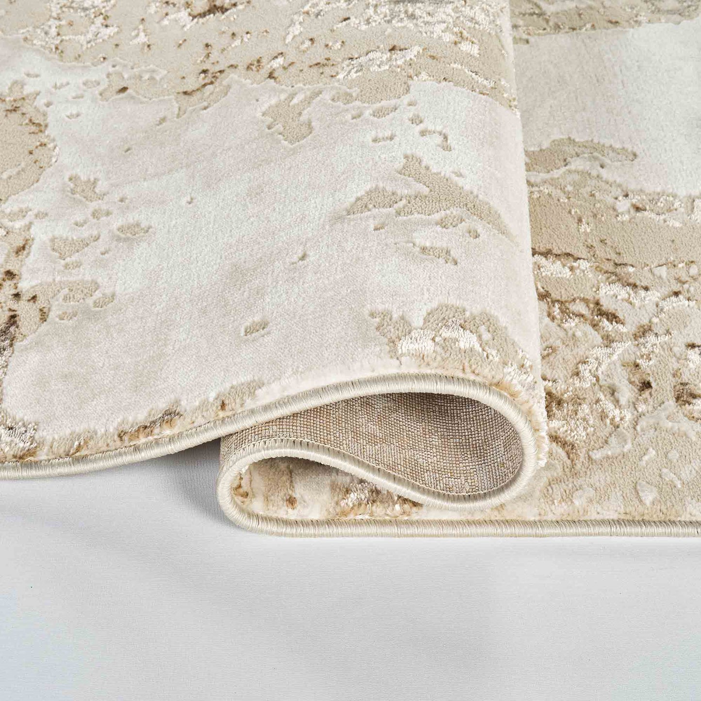 Emperor Picasso Abstract Rugs  - Beige