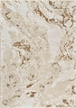 Emperor Metallic Abstract Rug - Picasso Silver
