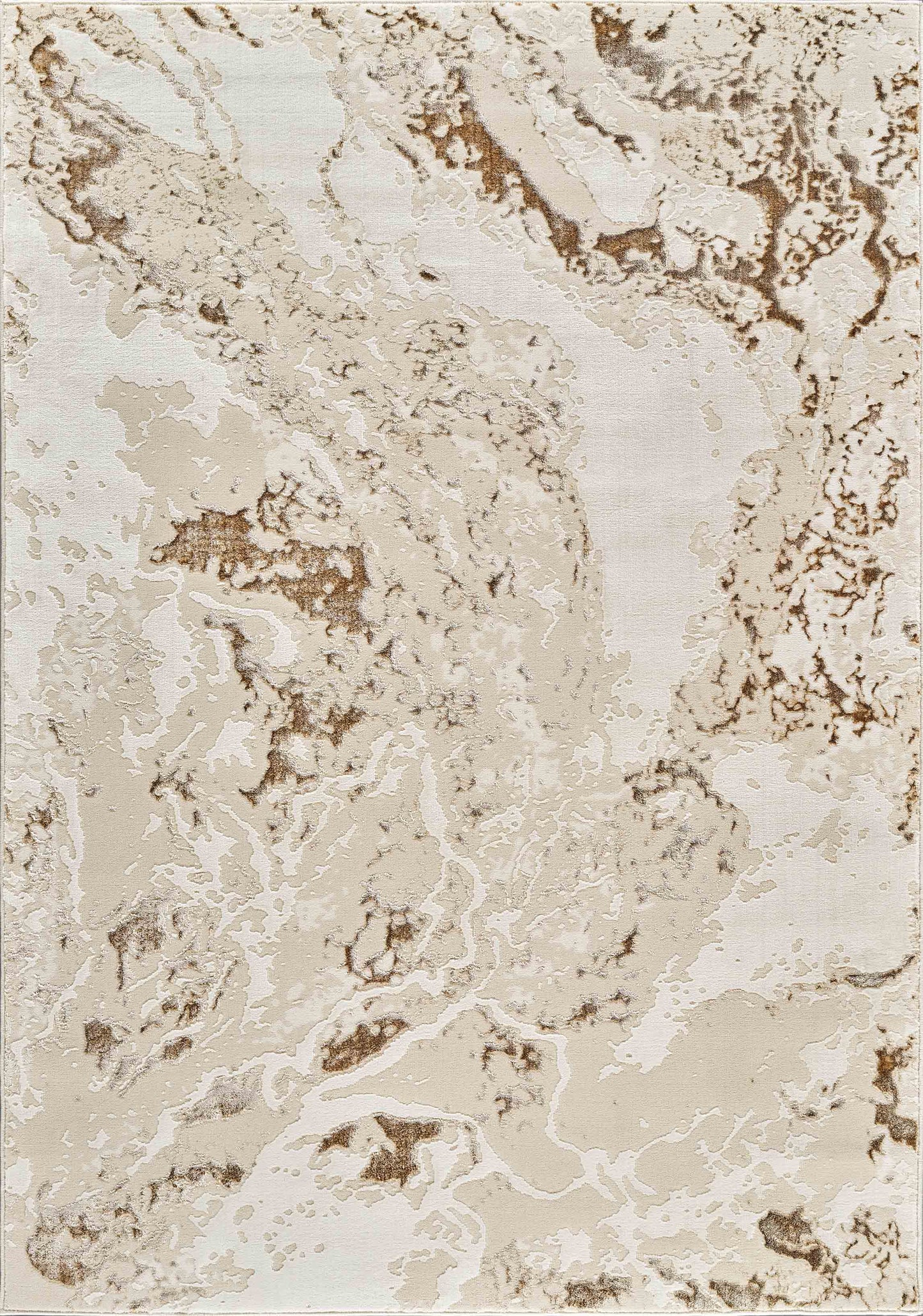 Emperor Picasso Abstract Rugs  - Beige