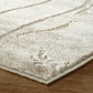 Novu Metallic Abstract Rug - Stream Beige