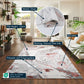 Emperor Metallic Abstract Rug - Picasso Silver
