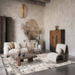 Belgravia Metallic Rug - Illusion Mocha