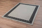 Havana Greek Key Door Mat - Grey