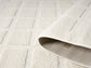 Aya Scandinavian Cross modern rug, styled view 3