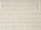 Isabella Border textured rug, styled view 5