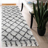 Marrakesh Diamond Shaggy Rug - 160x230 cm