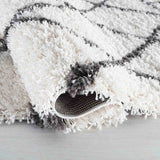 Marrakesh Diamond Shaggy Rug - 160x230 cm