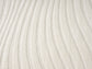 Aya Scandinavian Wave modern rug, styled view 5