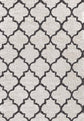 Marrakesh Trellis Shaggy Rug - Dark Cream