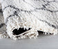 Marrakesh Trellis Shaggy Rug - Dark Cream