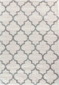 Marrakesh Trellis Shaggy Rug - Light Cream