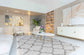 Marrakesh Trellis Shaggy Rug - Light Cream